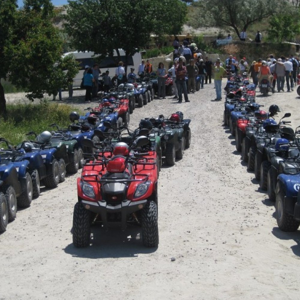 Cappadocia Sunrise Atv Tour With Balloons 2 Hours