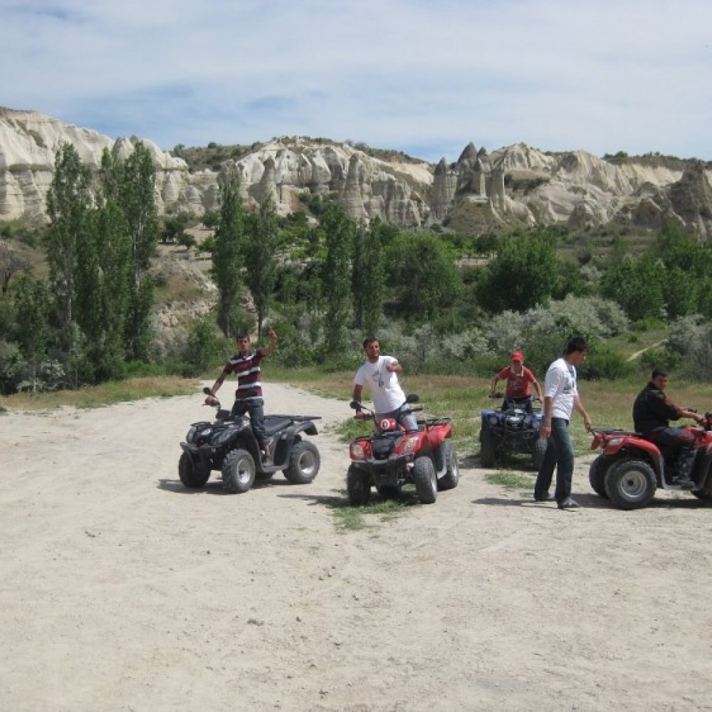 Cappadocia Sunrise Atv Tour With Balloons 2 Hours