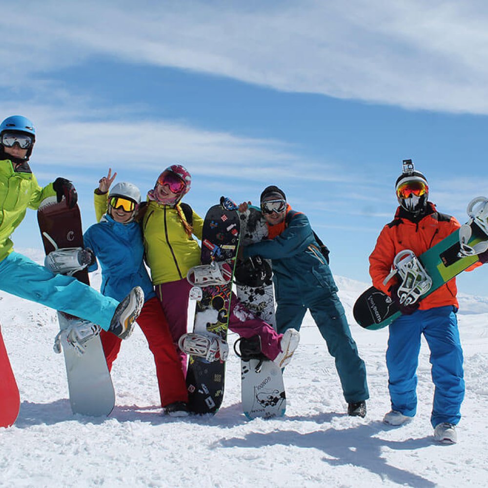 Erciyes Snowboard Dersi