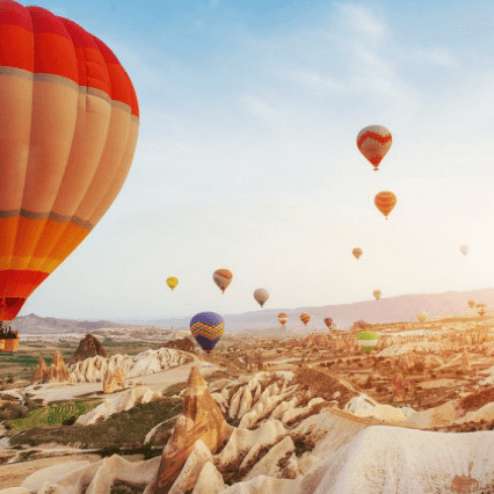 Kapadokya Çat Vadisi Balon Turu