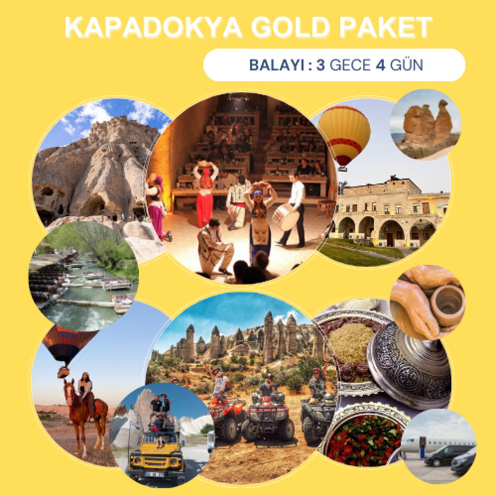 Kapadokya Gold Balayı Paketi