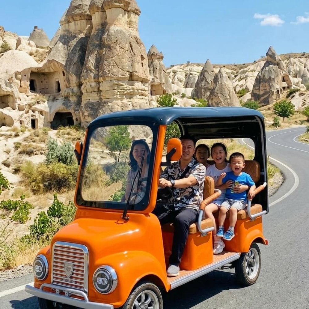 Kapadokya Gün Batımı Nostaljik Elektrikli Araç Turu