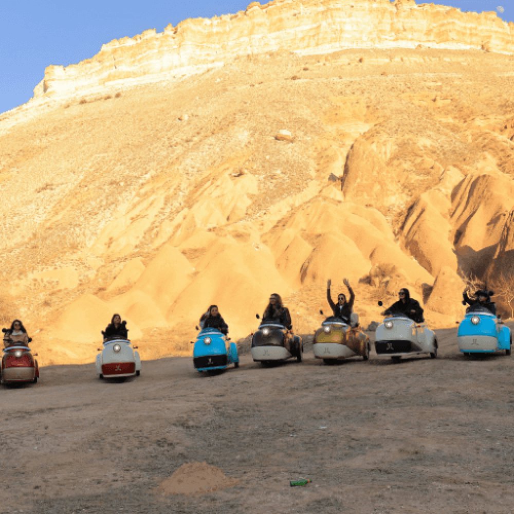 Kapadokya Gün Doğumu Balonlarla Nostaljik Trike Turu 2 Saat
