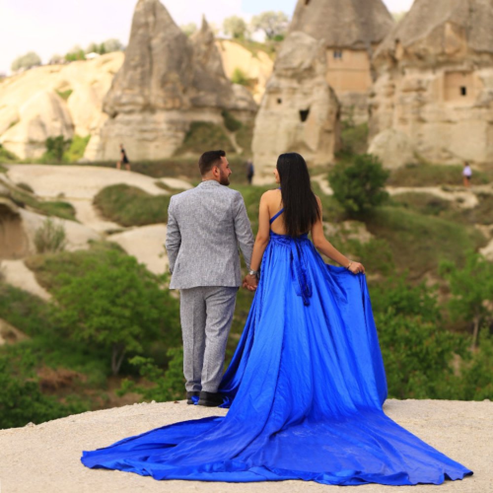 Kapadokya Güniçi Uçan Elbise Fotoğraf Çekimi