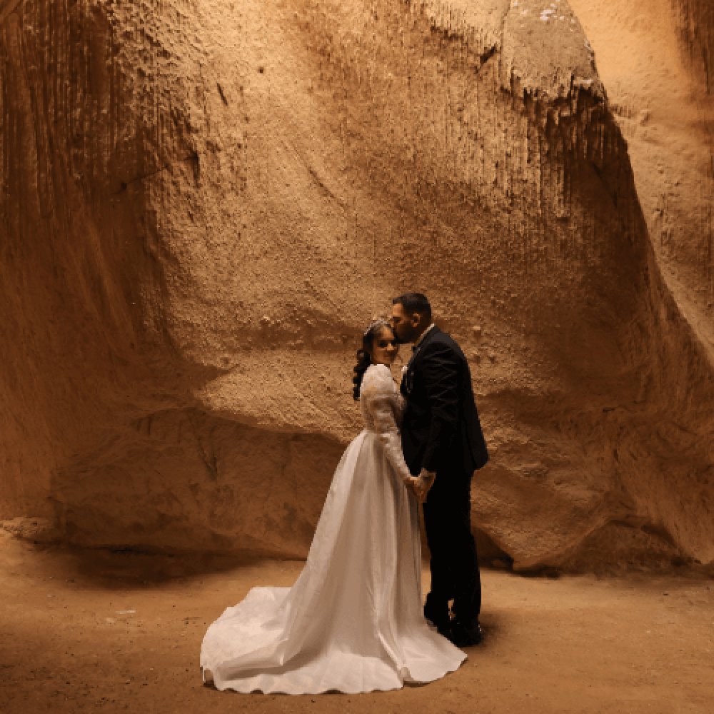 Kapadokya Mağarada Fotoğraf Çekimi