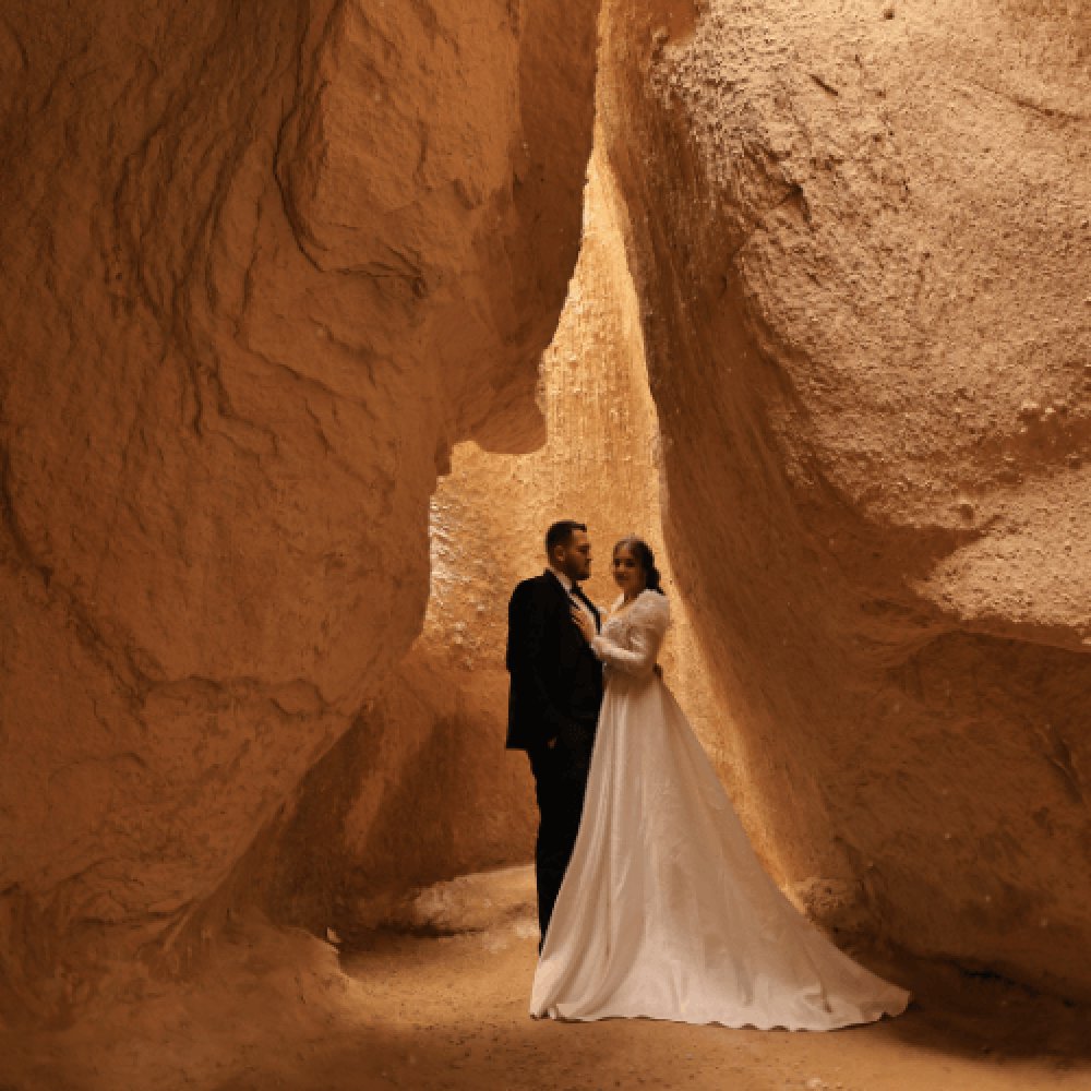 Kapadokya Mağarada Fotoğraf Çekimi