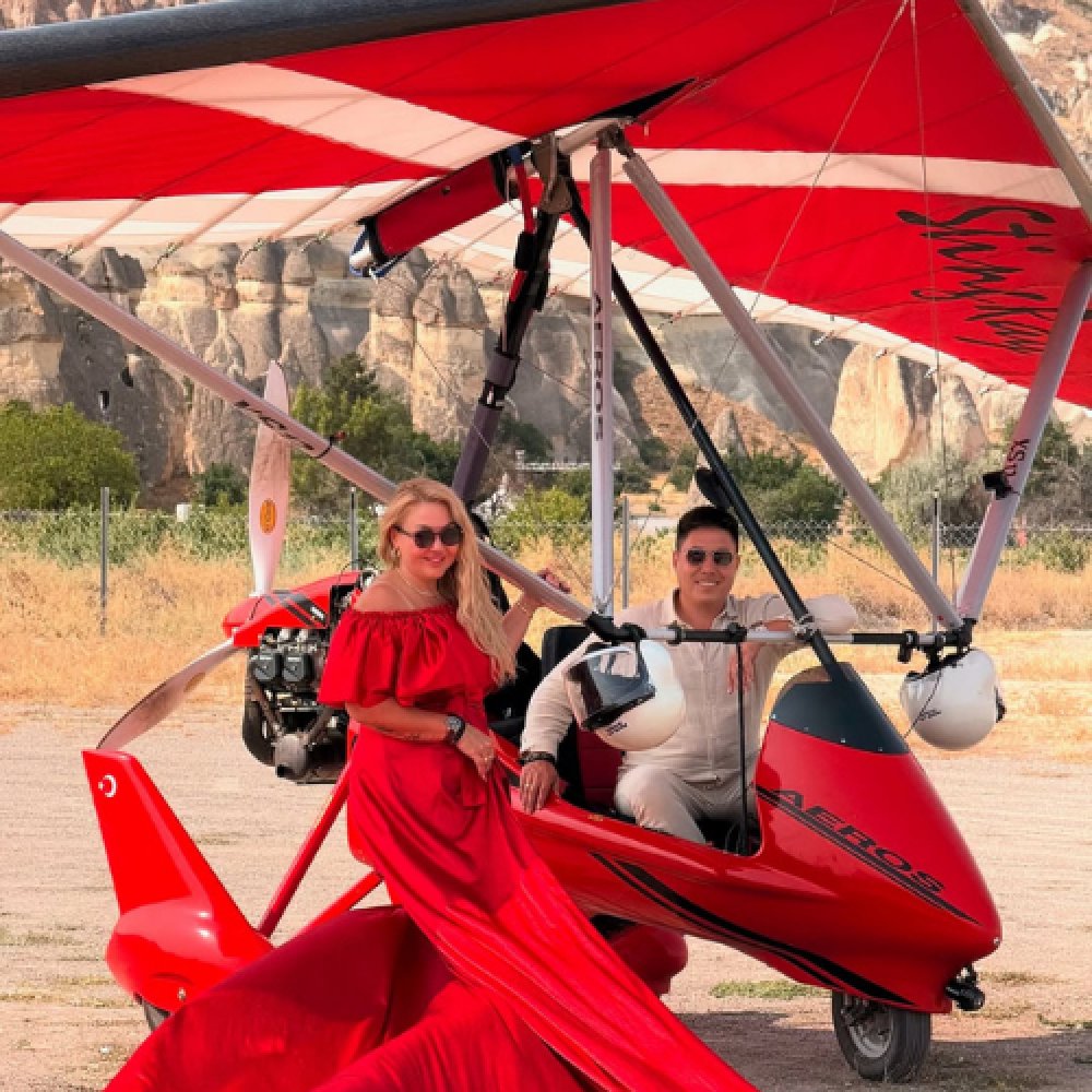 Kapadokya Microlight Turu Gün Doğumu Balonlarla