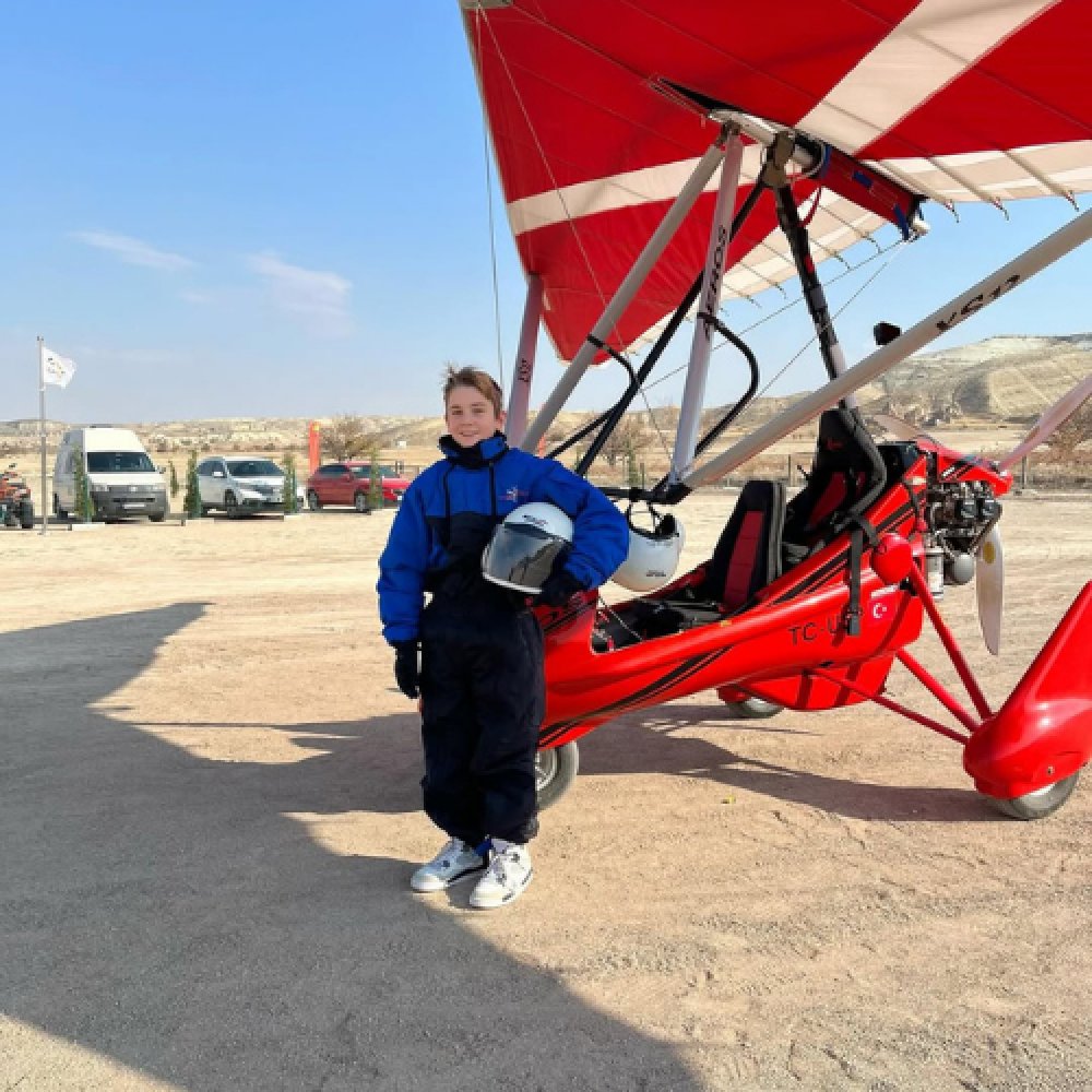 Kapadokya Microlight Turu Gün Doğumu Balonlarla