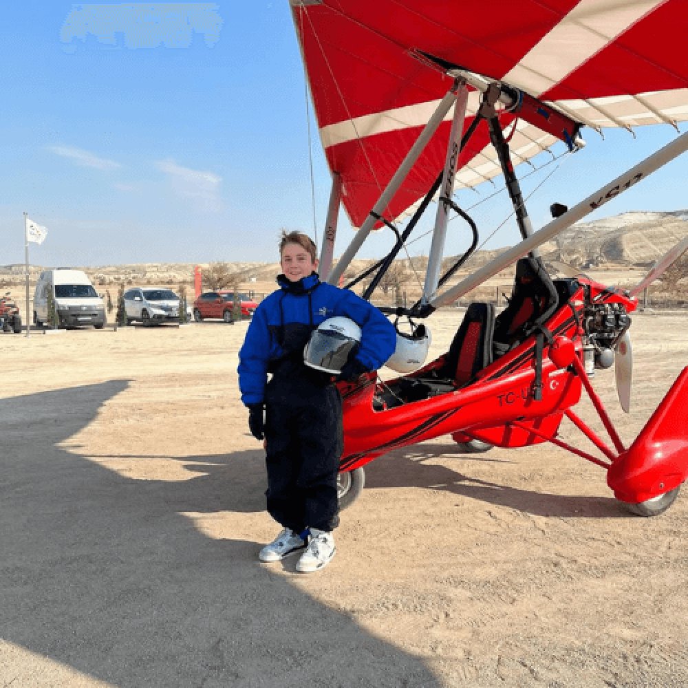 Kapadokya Microlight Turu Delüks Gün Batımı ( Sun Set )