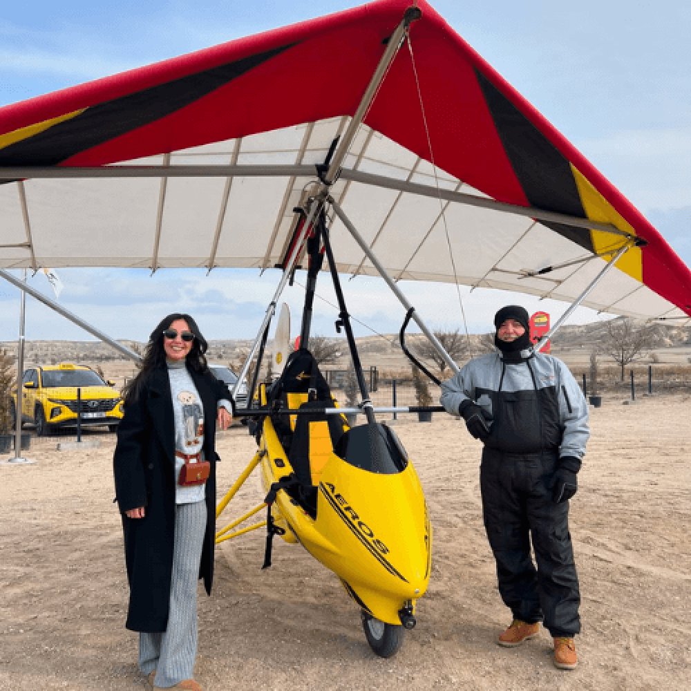 Kapadokya Microlight Turu Delüks Gün Batımı ( Sun Set )