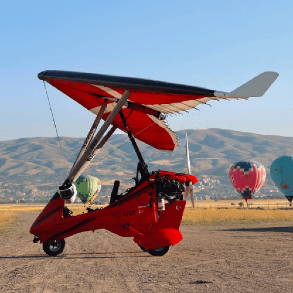 Kapadokya Microlight Turu Delüks Gün Batımı ( Sun Set )
