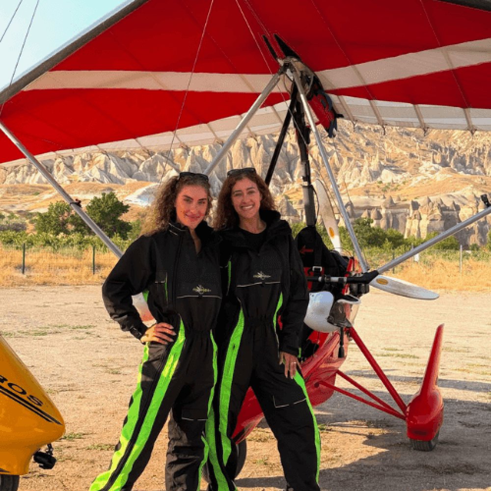 Kapadokya Microlight Turu Delüks Gün Batımı ( Sun Set )