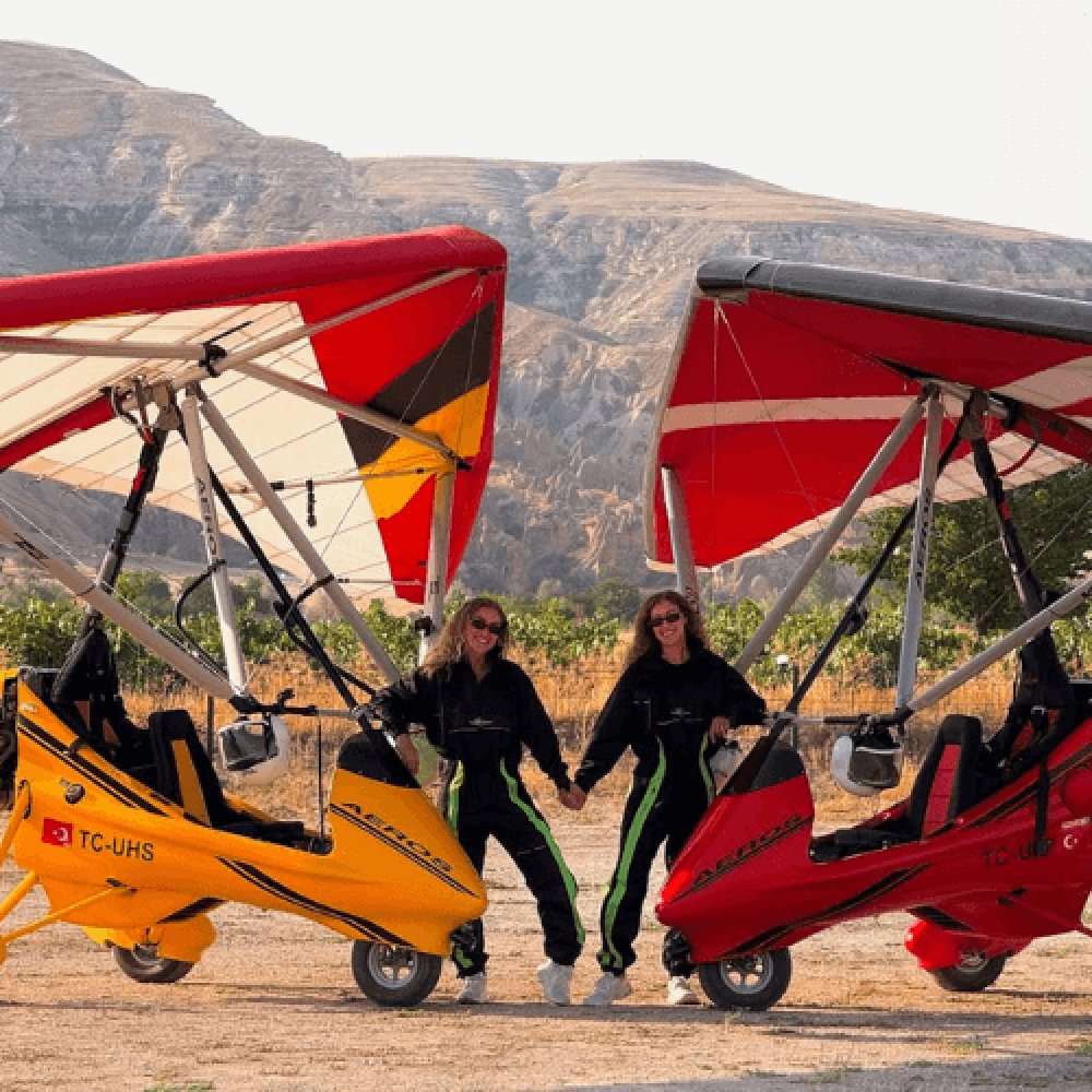 Kapadokya Microlight Turu Gün Batımı ( Sun Set )