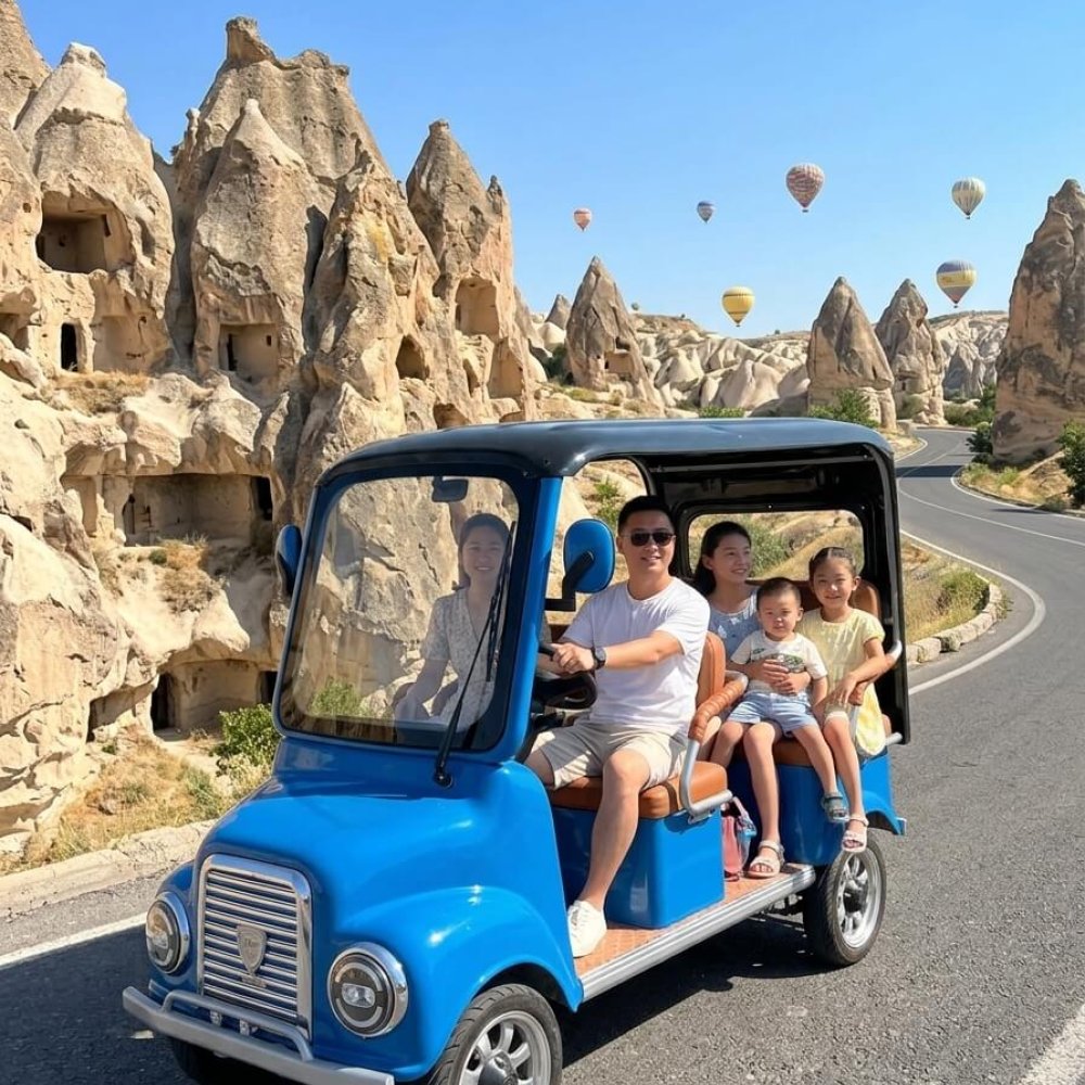 Kapadokya Nostaljik Elektrikli Araç Turu 1 Saat