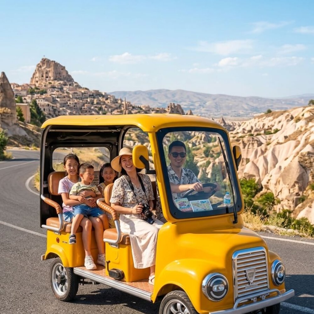 Kapadokya Nostaljik Elektrikli Araç Turu 1 Saat