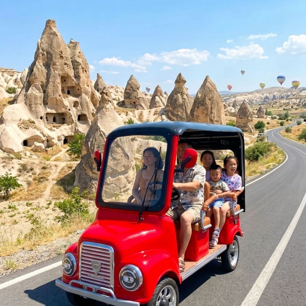 Kapadokya Nostaljik Elektrikli Araç Turu 1 Saat