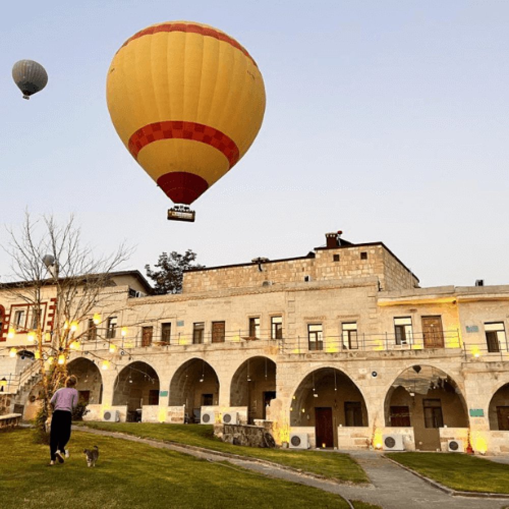 Kapadokya Otelleri Jakuzili Oda - Balon Gören