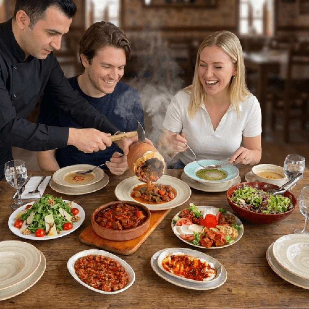 Kapadokya Şovlu Testi Kebabı Tavuklu