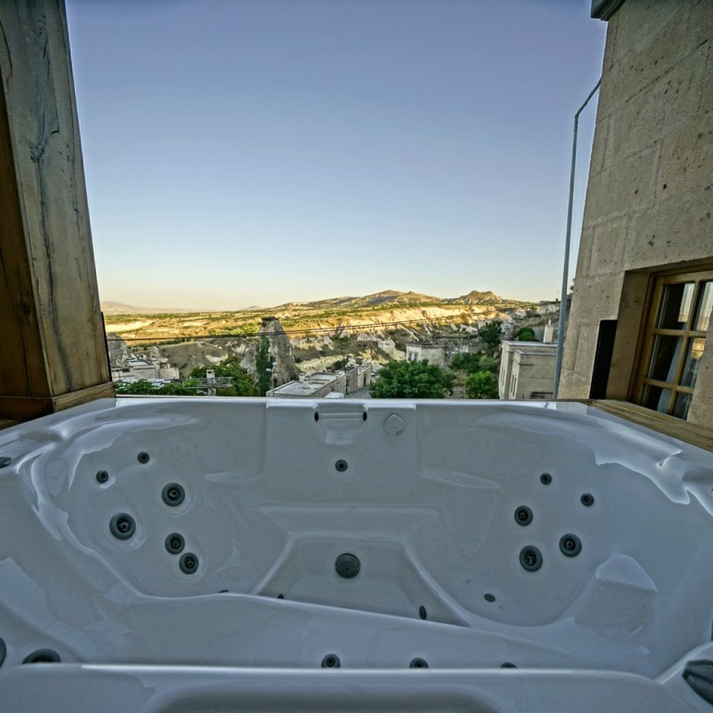 Kappadoks Cave Hotel Balkonlu Dublex Suite