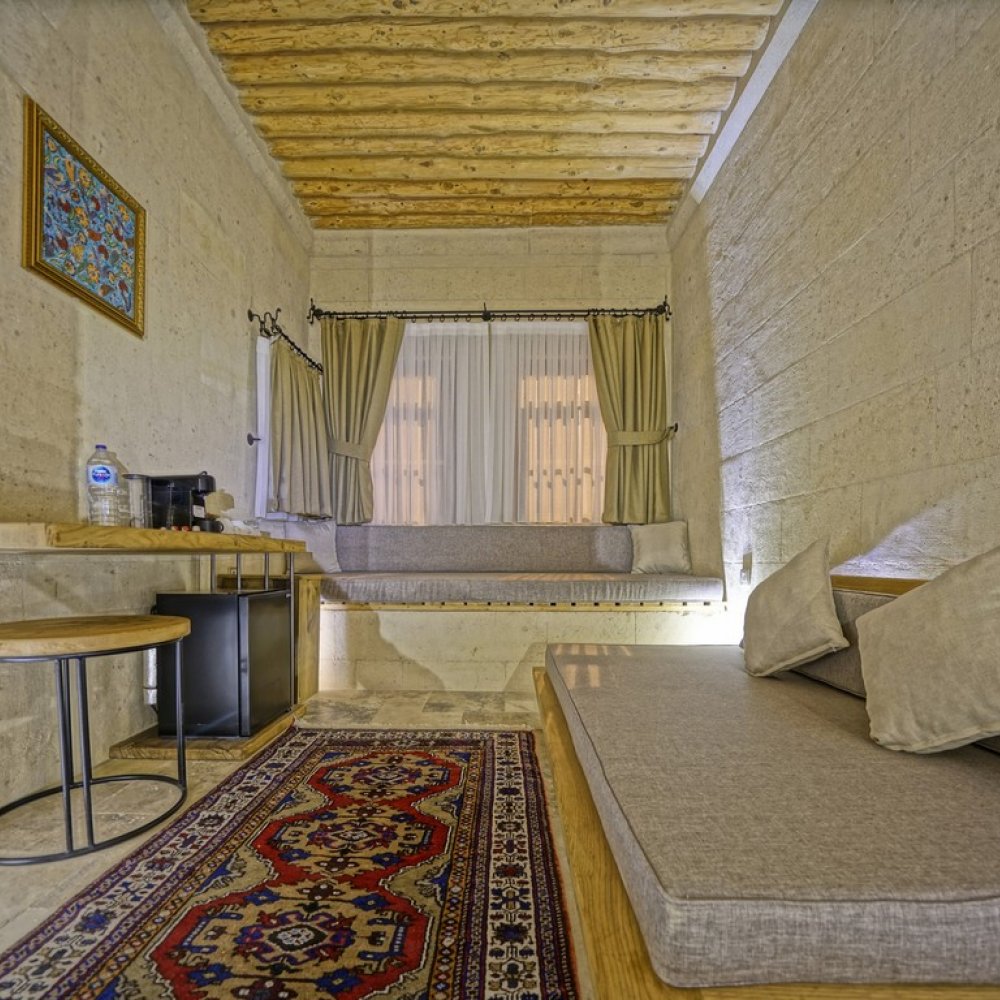 Kappadoks Cave Hotel Balkonlu Dublex Suite