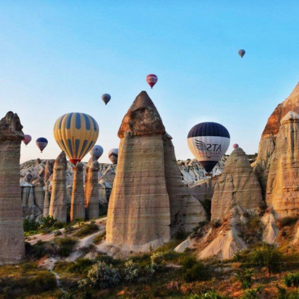 Nevşehir Gezilecek Yerlerin Haritası