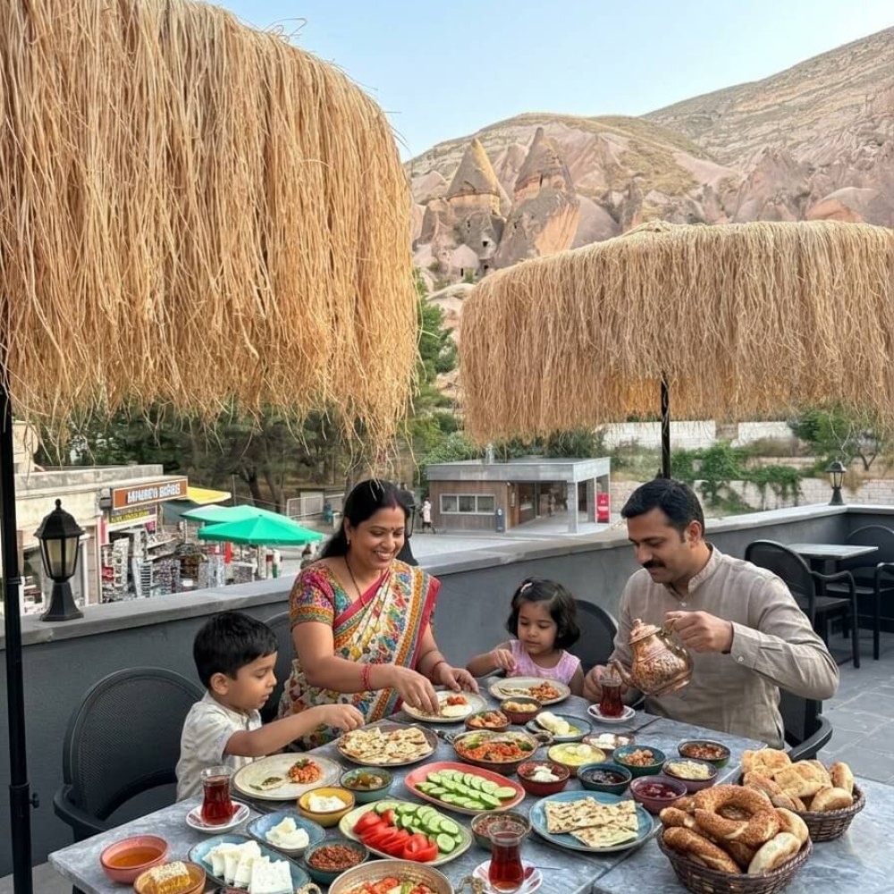 Ürgüp Serpme Kahvaltı Zelve Açık Hava Müzesi