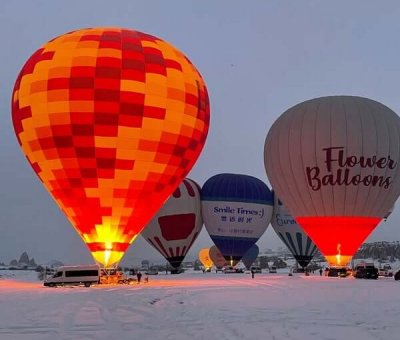 Kapadokya Balon Kalkışı İzleme