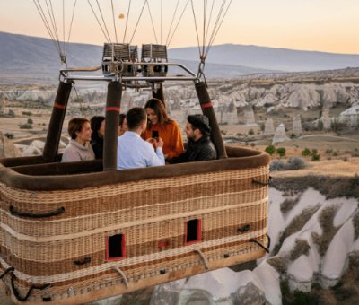 Kapadokya Balonda Evlilik Teklifi