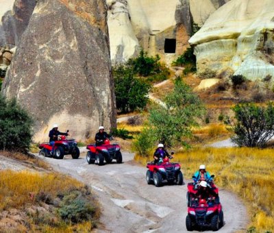 Kapadokya'da Gün Batımı Eşliğinde 2 Saatlik Atv Safari Turu