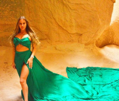 Kapadokya Güniçi Uçan Elbise Fotoğraf Çekimi