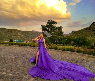 Kapadokya Özel Uçan Elbise Fotoğraf Çekimi