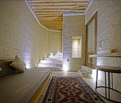 Kappadoks Cave Hotel Balkonlu Dublex Suite