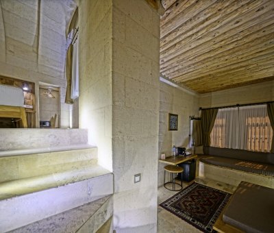 Kappadoks Cave Hotel Balkonlu Dublex Suite