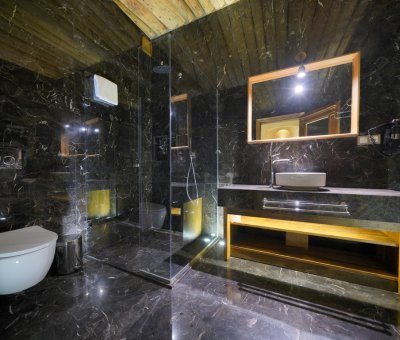 Kappadoks Cave Hotel Manzaralı Taş Suite