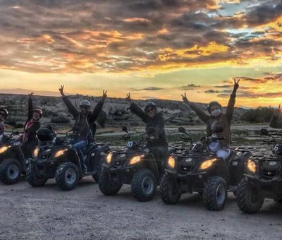 卡帕多奇亚日落两小时 Atv 四轮摩托之旅